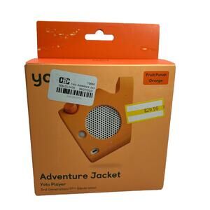 Yoto Adventure Jacket (3rd Generation) - Fruit Punch Orange Silicone Carry Case